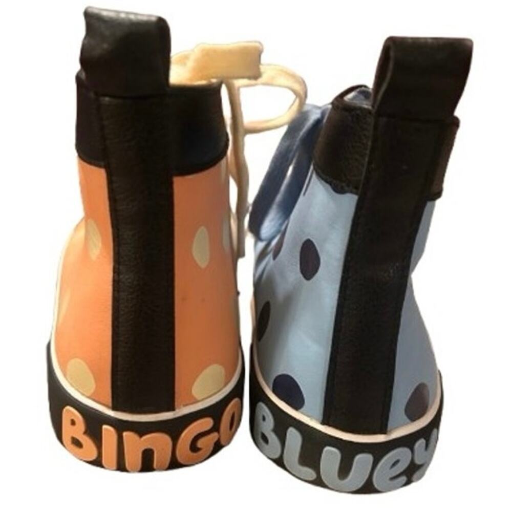 Men’s Bluey & Bingo Figural Hi-Top Sneakers - Size 8 - Picture 5 of 7